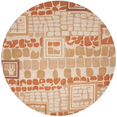 SAFAVIEH Handmade Rodeo Drive Kanan Mid-Century Modern Abstract Wool Rug