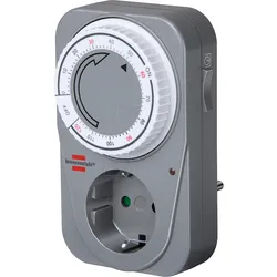 TIMER COUNTDOWN - Countdown Timer MC 120, mech Timer-Steckdose  grau