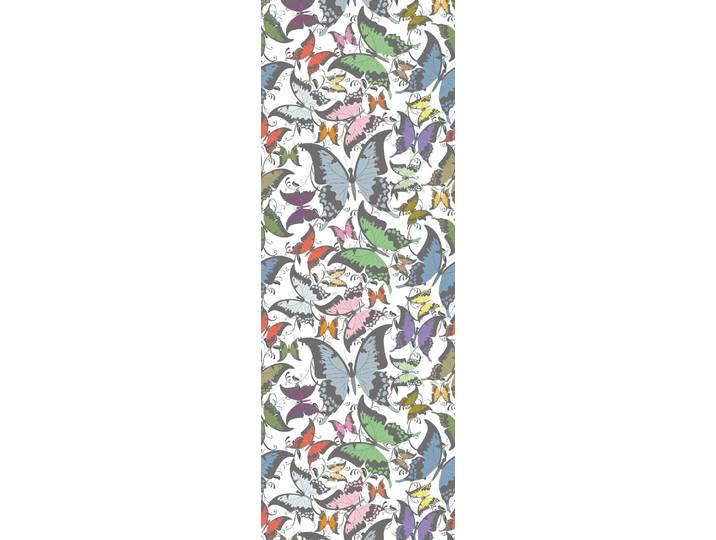 Vinyltapete QUEENCE Schmetterlinge , bunt, B:0,9m L:2,5m, Vinyl, Tapeten, Vinyltapete, 90x250cm, selbstklebend, kinderleichte Anbringung,, Sticker