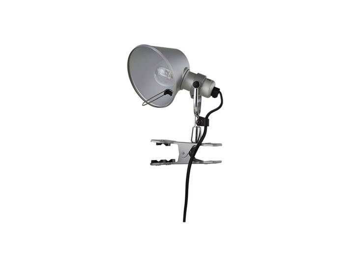 ARTEMIDE lampe pince TOLOMEO MICRO PINZA (aluminium, halo/Led - Aluminium, acier)
