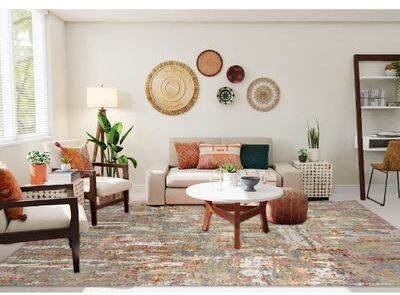 Amer Rugs Serena Lindy Modern & Contemporary Abstract Hand-Knotted Area Rug