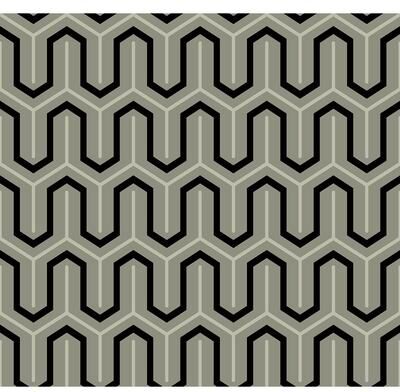 Seabrook Designs Parket Geometric Honeycomb Unpasted Wallpaper