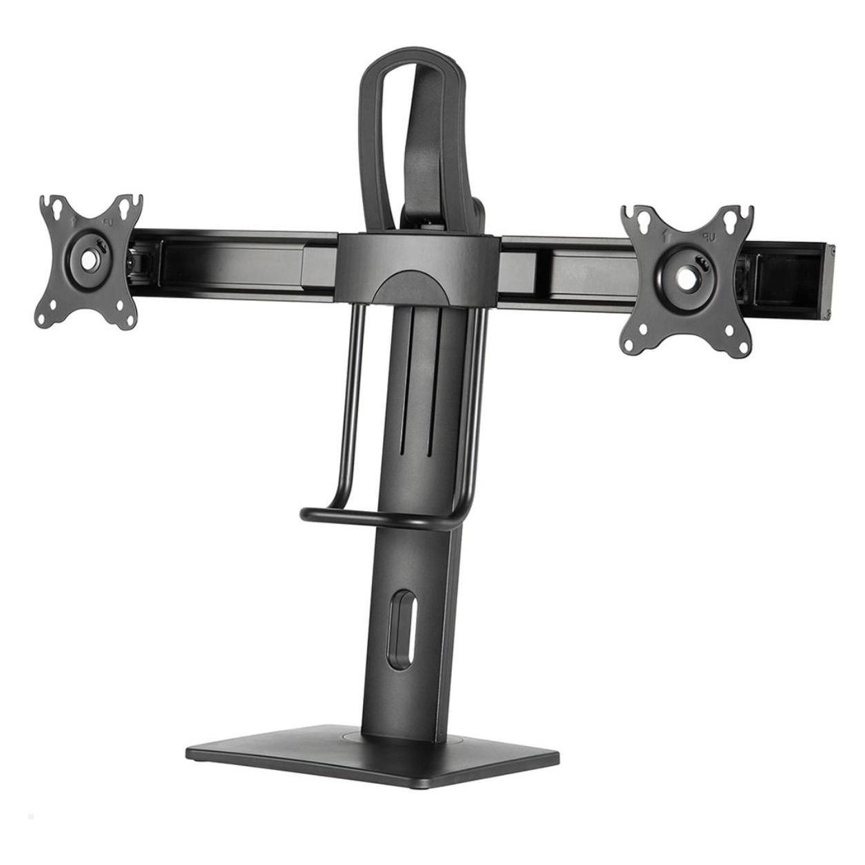MonLines MTH013 Dual Tisch Monitorständer bis 27Zoll, höhenverstellbar (Tisch, 27", 6 kg) (MTH013)