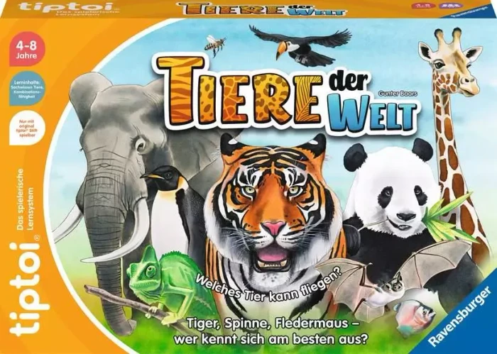 Ravensburger tiptoi Tiere der Welt