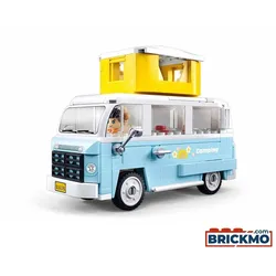 Sluban Camping-Bus mit Dachzelt M38-B1192