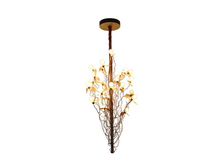 INGO MAURER lampe à suspension BIRDS BIRDS BIRDS (Rouge/Bleu - Métal)