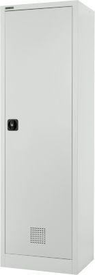 Schäfer Shop Select Umweltschrank, B 600 x T 500 x H 1935 mm, 3 Wannen à 11 Liter + WHG-Wanne 7 Liter, lichtgrau