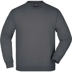 James & Nicholson Schwerer Kinder Sweater Sweatshirt JN040K carbon M