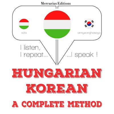 Magyar - koreai: teljes módszer - JM Gardner, Audio, 9782821148918
