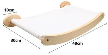 Uplift Treasures Modern Cat Wall Climbing Shelf And Activity Set cat Hammock B