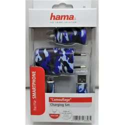 Hama 138223 LADESET M.USB,CAMOUFL.BL Ladeset