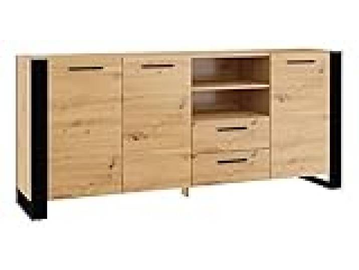 Commode de Rangement Meuble Nuka D 97x197x45cm (HxlxP) Design Moderne de Haute qualité