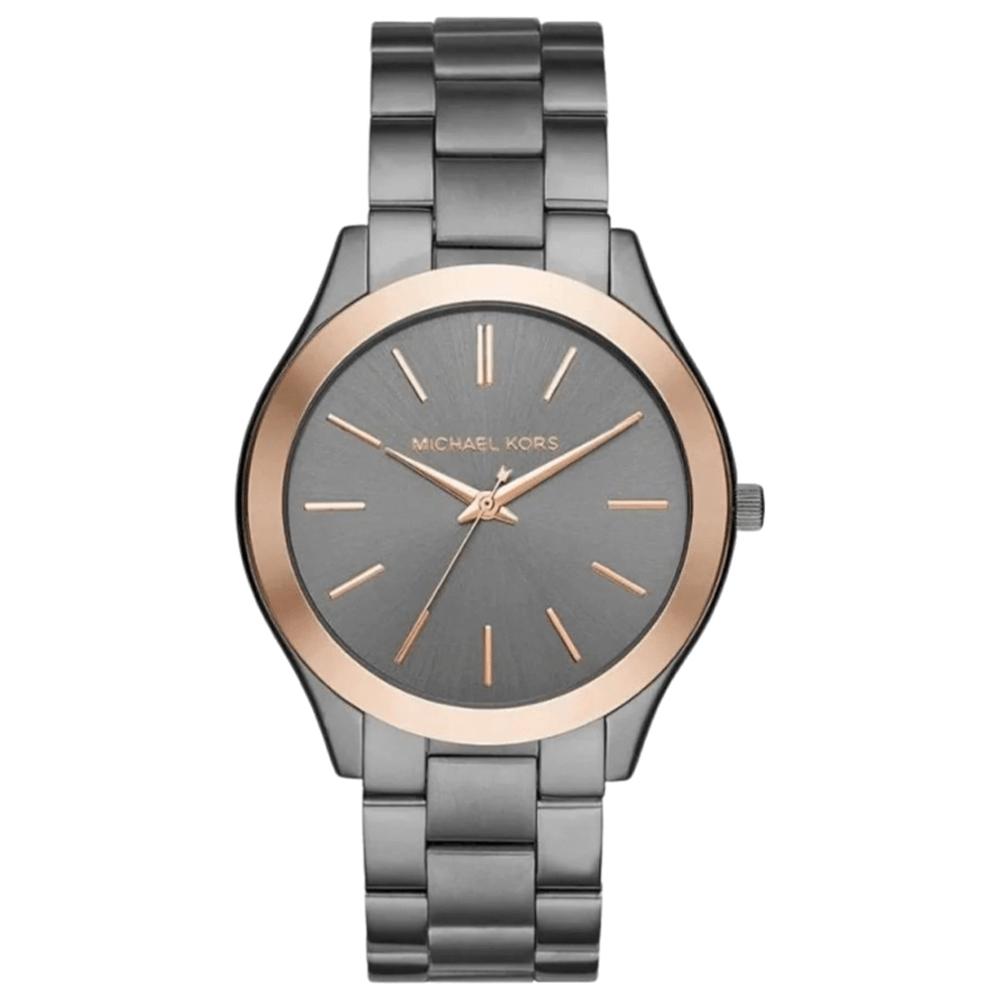 Michael Kors MK8576 Slim Runway Unisex 44 mm Gunmetal Uhr