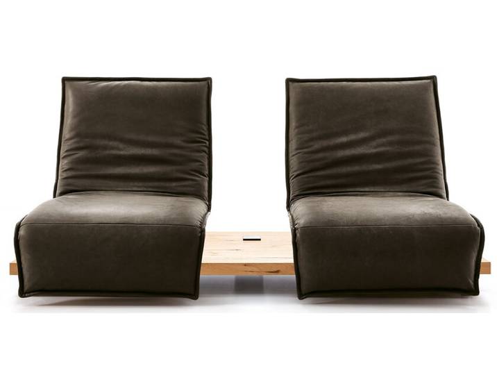 Sofa 2-Sitzer FREE MOTION Nussbaum /dunkelbraun