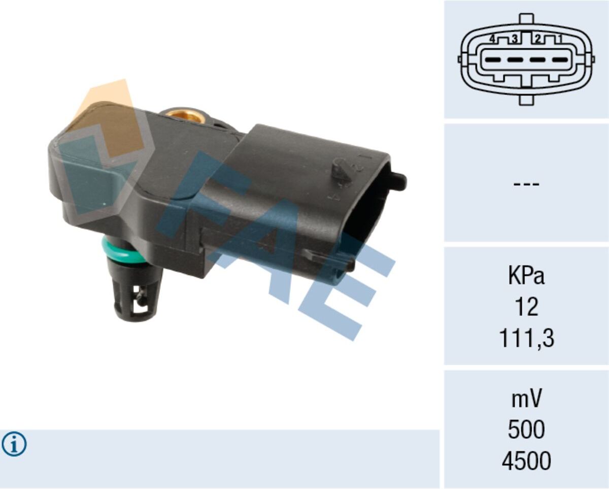 Sensor, Saugrohrdruck FAE 15278