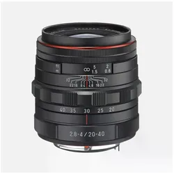 Pentax HD DA 20-40mm /2.8-4 ED bl. DC WR (Pentax K, APS-C / DX), Objektiv, Schwarz