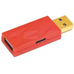 iFi Audio iDefender+ USB A – USB A (Audio Converter), Audio Zubehör, Rot