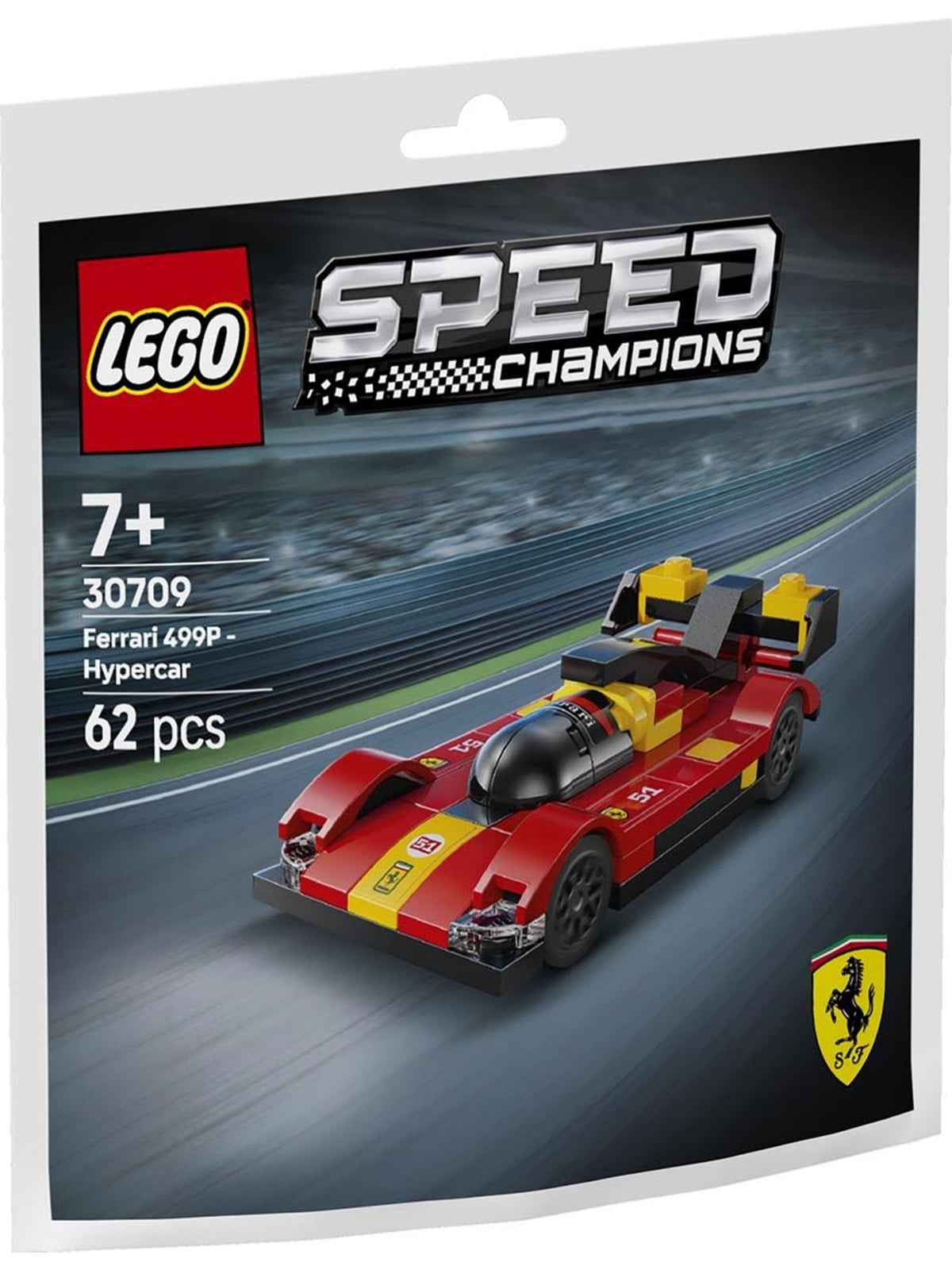 LEGO Speed Champions 30709 Ferrari 499P Supersportwagen