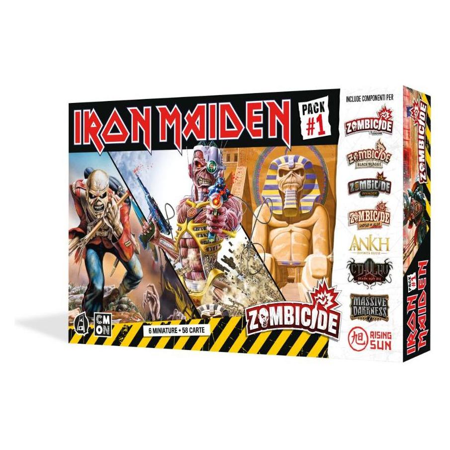 Asmodée Zombicide 2a Ed. - Iron Maiden Pack 1 (40721614)