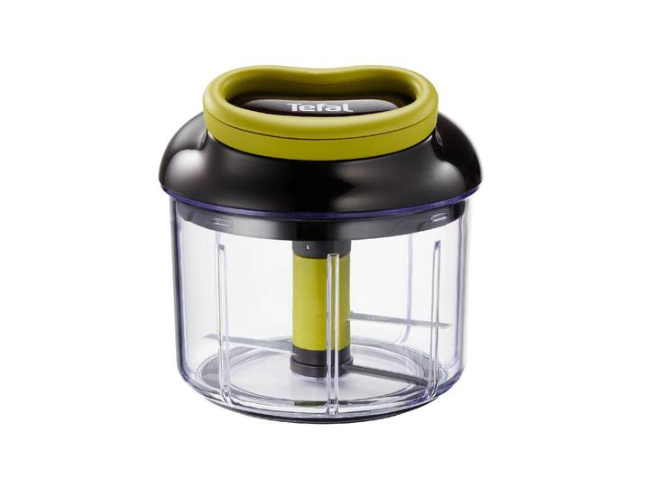 TEFAL Gemüsehacker Ingenio , schwarz, B:13,9cm H:15,4cm T:13,9cm, Zerkleinerer, Gemüsehacker
