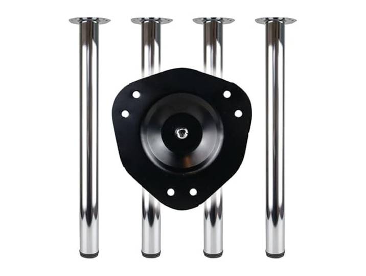 Tischbein-Set VA-Eff.60mm H.870mm Platten-Befestigung BMB