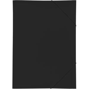 Pagna Eckspanner Trend 21638-01, A3, Kunststoff, schwarz, 3 Einschlagklappen