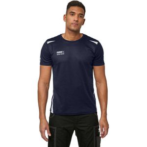 Puma-Workwear Arbeitsshirt Essentials, T-Shirt, Rundhalsausschnitt, marine, Größe XL