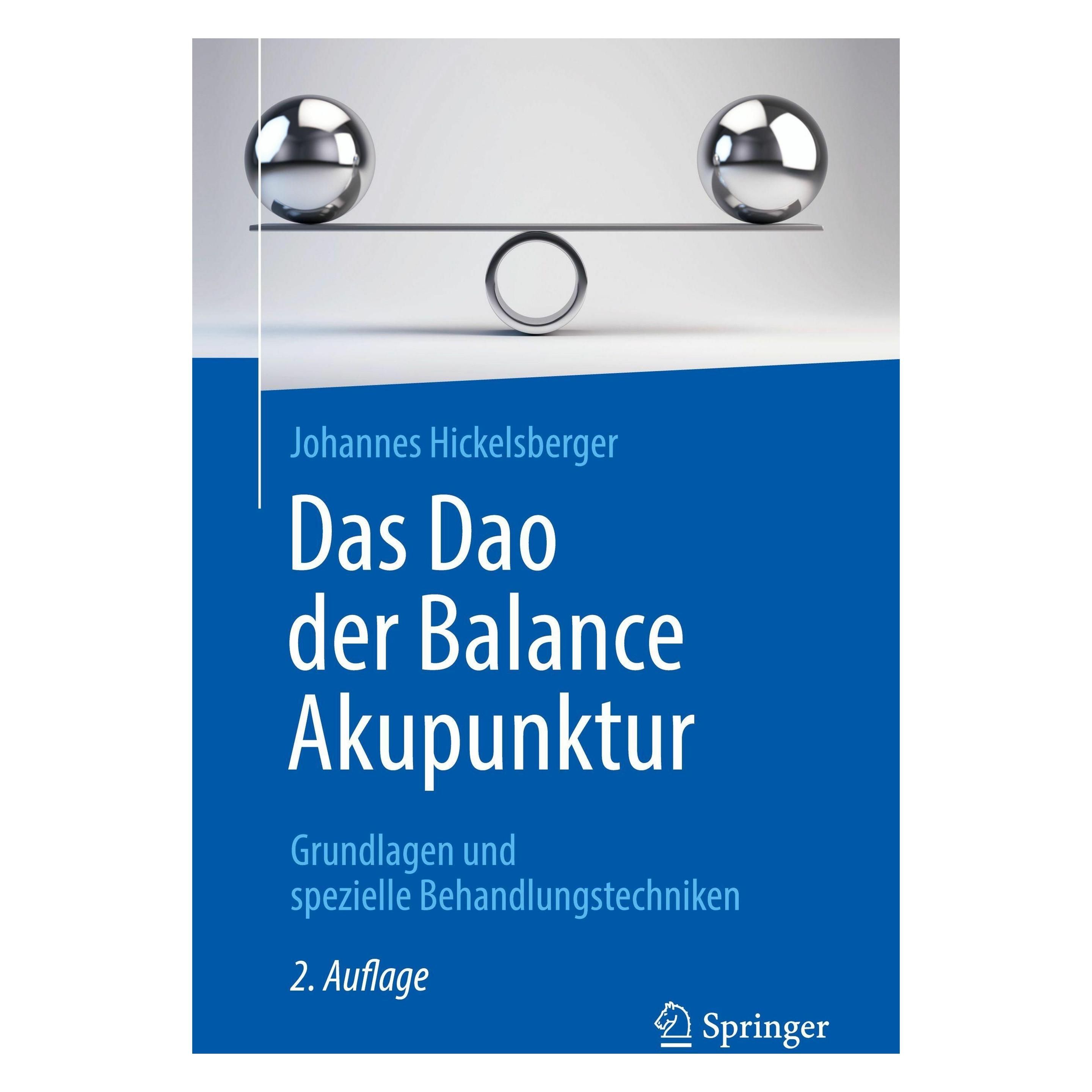 Springer Das Dao der Balance Akupunktur (Deutsch, Johannes Hickelsberger) (62630021)