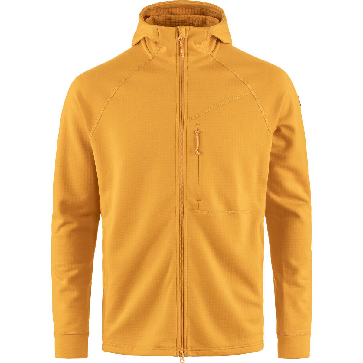 Fjällräven Abisko Grid Fleece Hoodie M mustard yellow (161) S F12600228-161-S