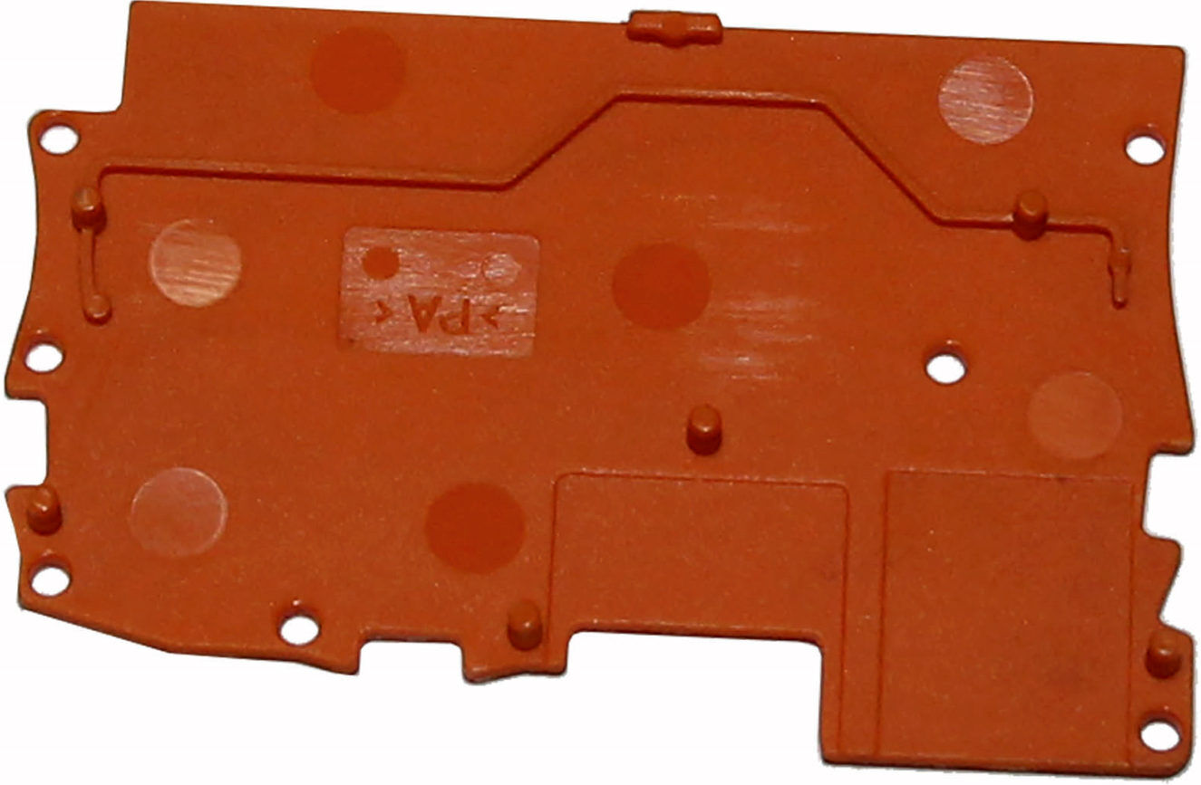 Wolf plaque d'extrémité X-COM S MINI 2744951 orange, pour BWS-1