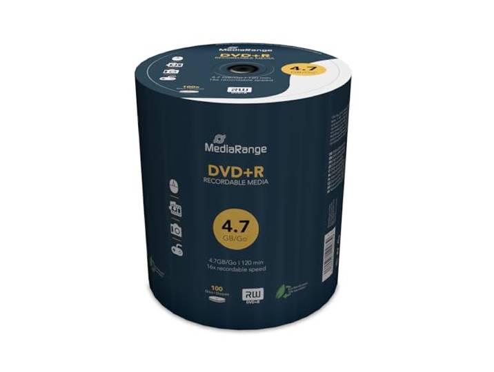 MediaRange MR443 DVD+R 4,7 GB (16x Speed, 100 stuks)