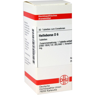 DHU-Arzneimittel GmbH & Co. KG HELLEBORUS D 6 Tabletten 80 St 02631302