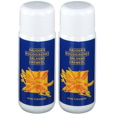 Hausers biologisches Galvano Cremeöl 2x 2x200 ml Öl