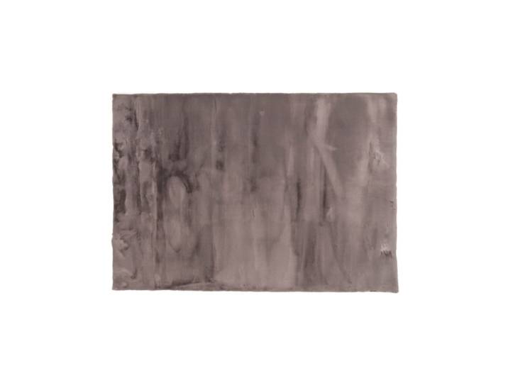 Tapis rectangulaire en polyester 120x170 taupe