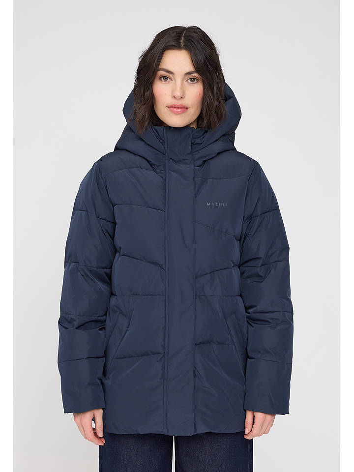 MAZINE Winterjacke in Dunkelblau - XS