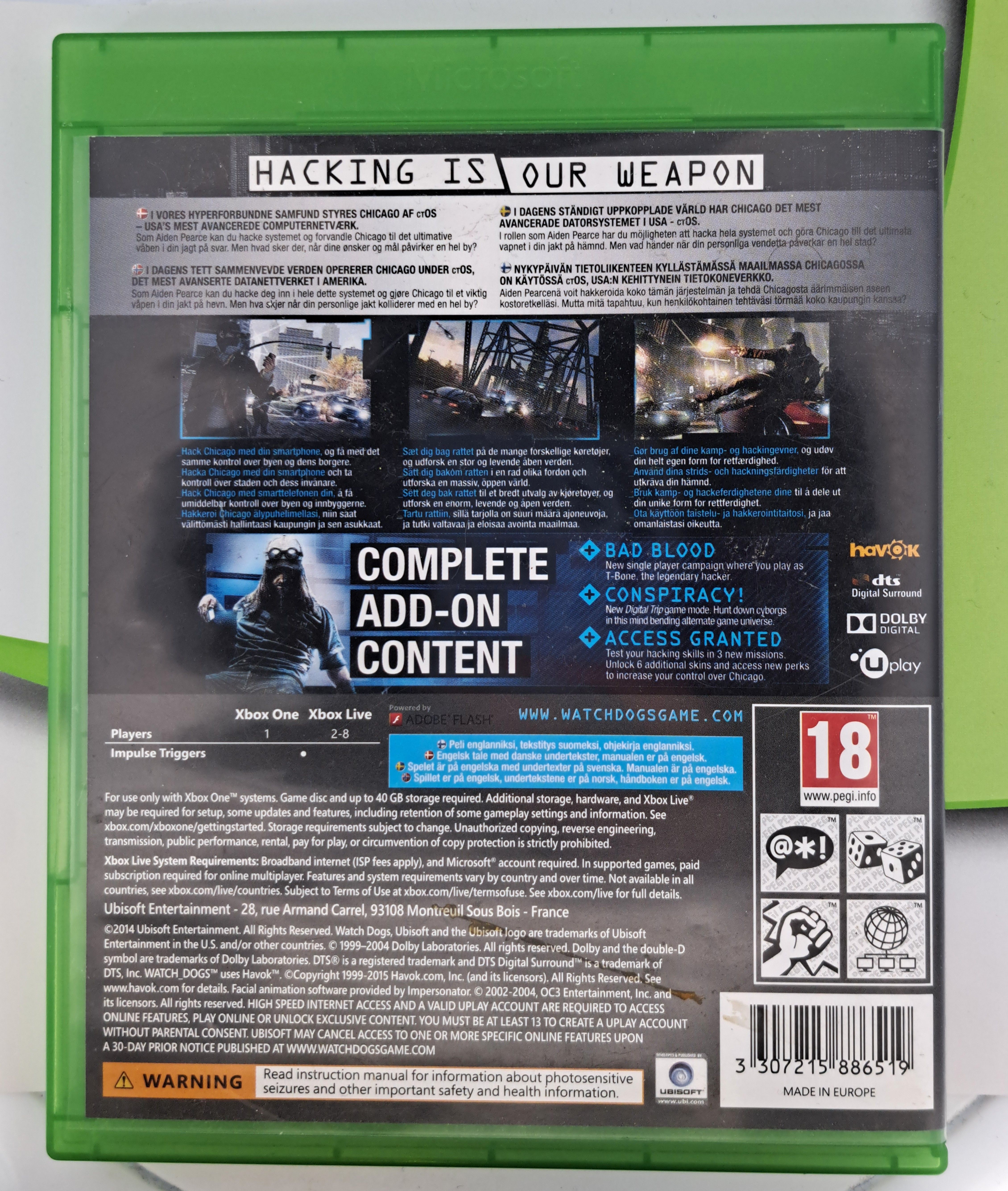 Watch Dogs Complete Xbox One