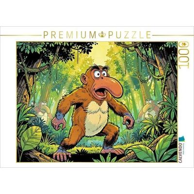 CALVENDO Puzzle Von der Nase geführt - ins nächste Abenteuer! | 1000 Teile Lege-Größe 64x48cm Foto-Puzzle für glückliche Stunden