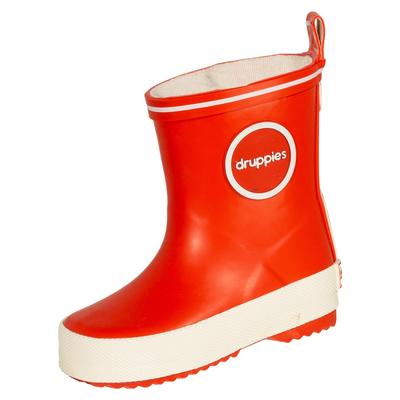 Gummistiefel DRUPPIES "Stiefel", Mädchen, Gr. 20, rot, Obermaterial: 100% Naturkautschuk NaRubber., Schuhe Gummistiefel