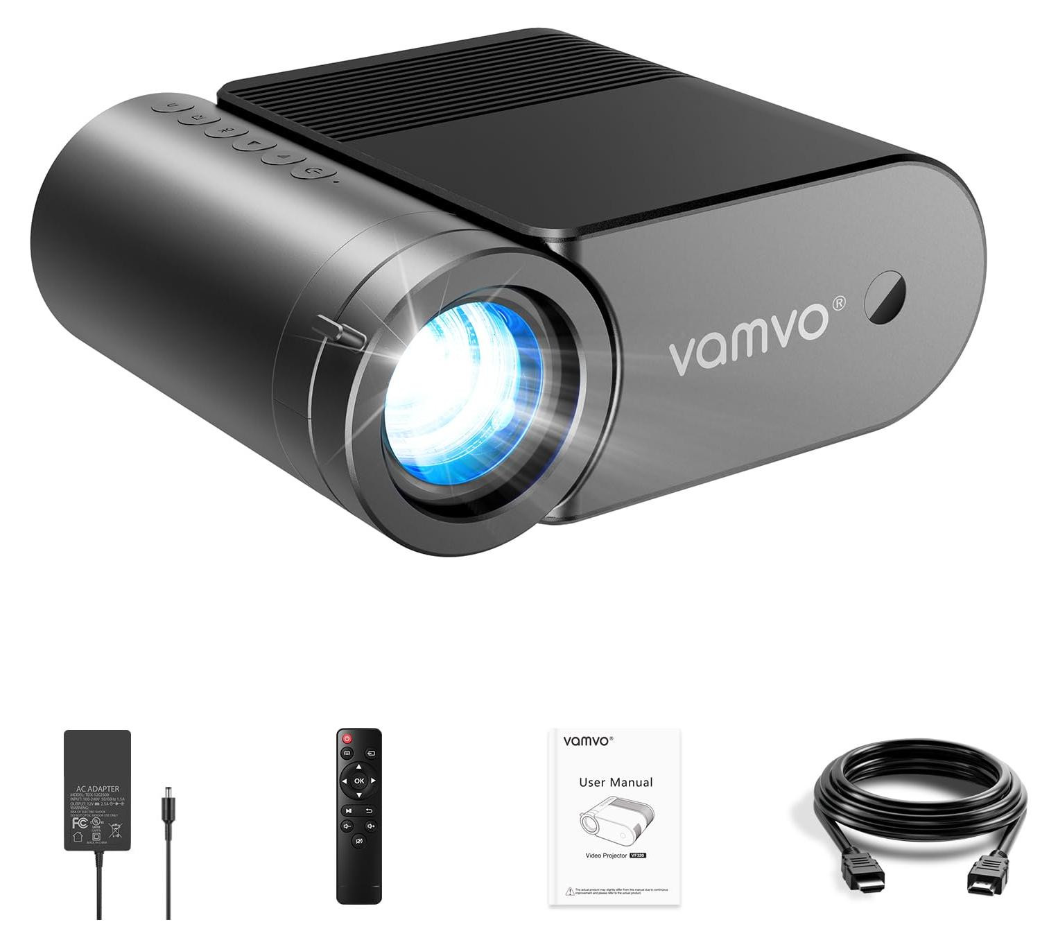 Selius Draagbare Mini-Projector met Wifi en 1920x1080 Resolutie voor Thuisbioscoop
