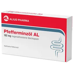 Pfefferminzöl AL 182 mg magensaftres.Wei 60 St
