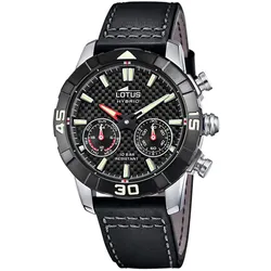 Lotus Hybrid Smartwatch (45 mm, Edelstahl, Silber, ohne SIM), Smartwatch