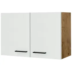 Küchenoberschrank Avila Eichefarben/Magnolie