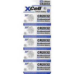 XCell Knopfzelle CR2032 3 V 5 St. 220 Lithium 145538