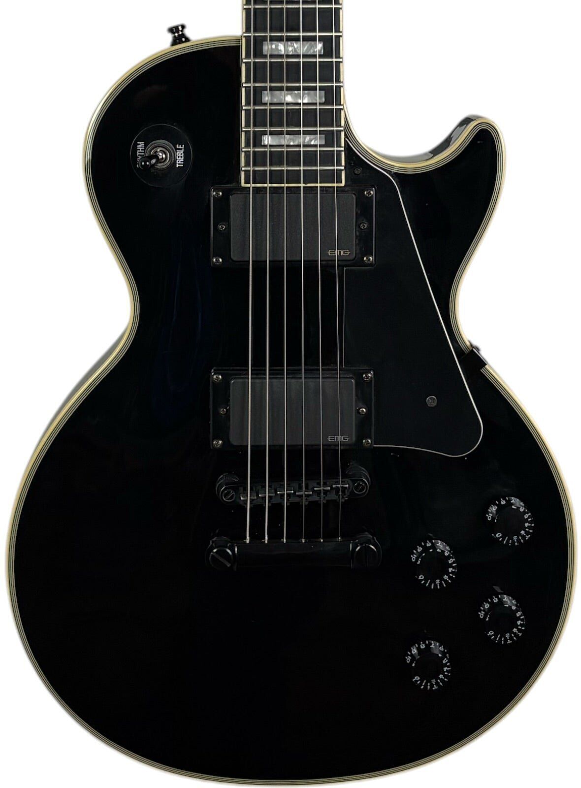 Epiphone MKH Matt Heafy Signature bois Paul Custom 2013   Ébène - Refurbished
