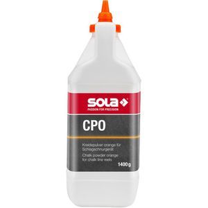 SOLA Schlagschnurkreide 66152801 CPO 1400, wetterfest, 1400g, orange