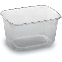 Rechteckbecher (PP) klar 108 x 81 mm 300ml