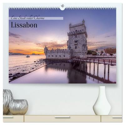 Eine Stadt voller Charme - Lissabon (hochwertiger Premium Wandkalender 2027 DIN A2 quer), Kunstdruck in Hochglanz