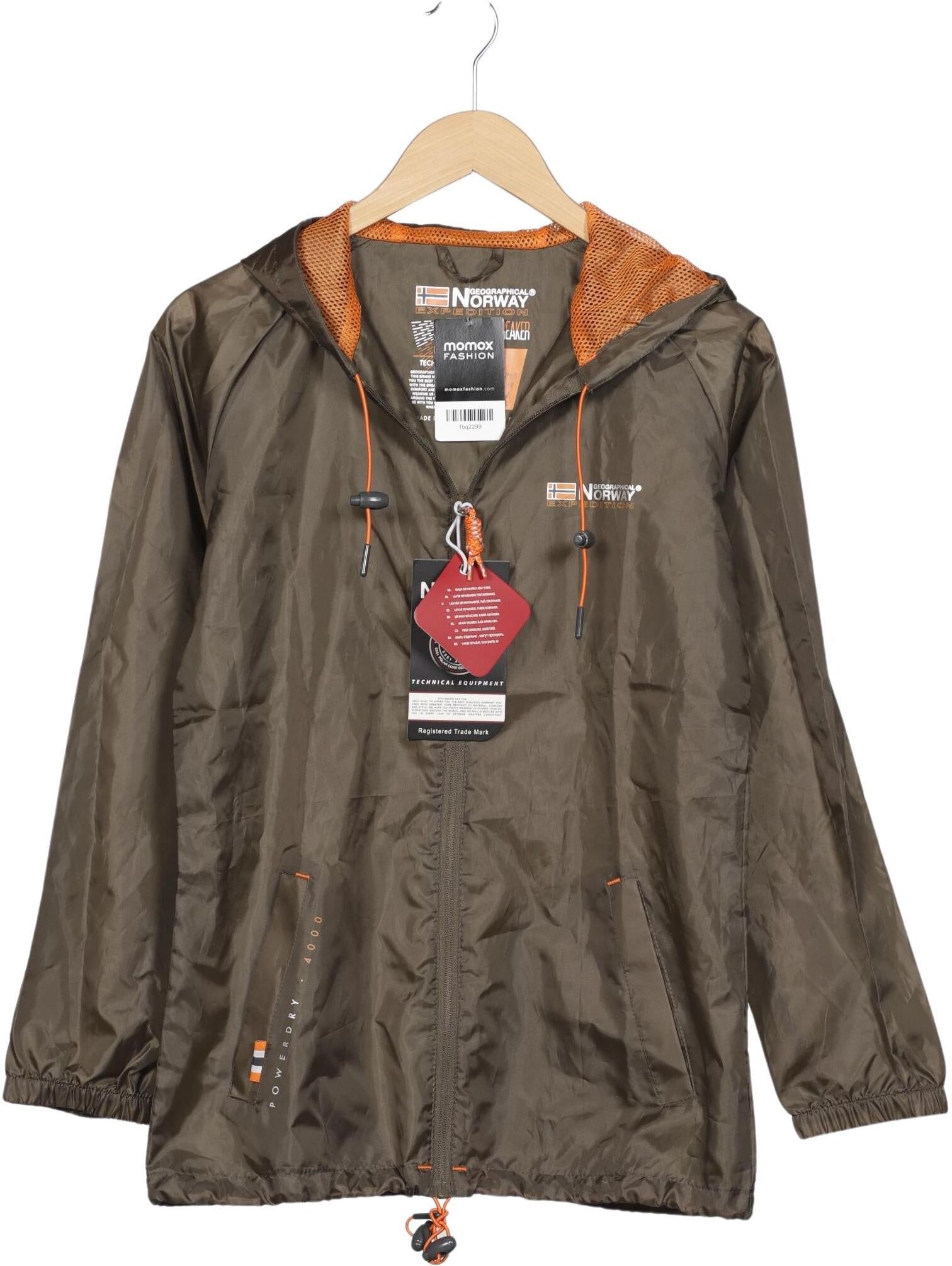 Geographical Norway Damen Jacke, Grün, Gr. M (US 8), Synthetik - Second Hand