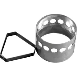 Wolf Luftrohr DN63/96 L:65mm 2600572 mit Luftöffnungen