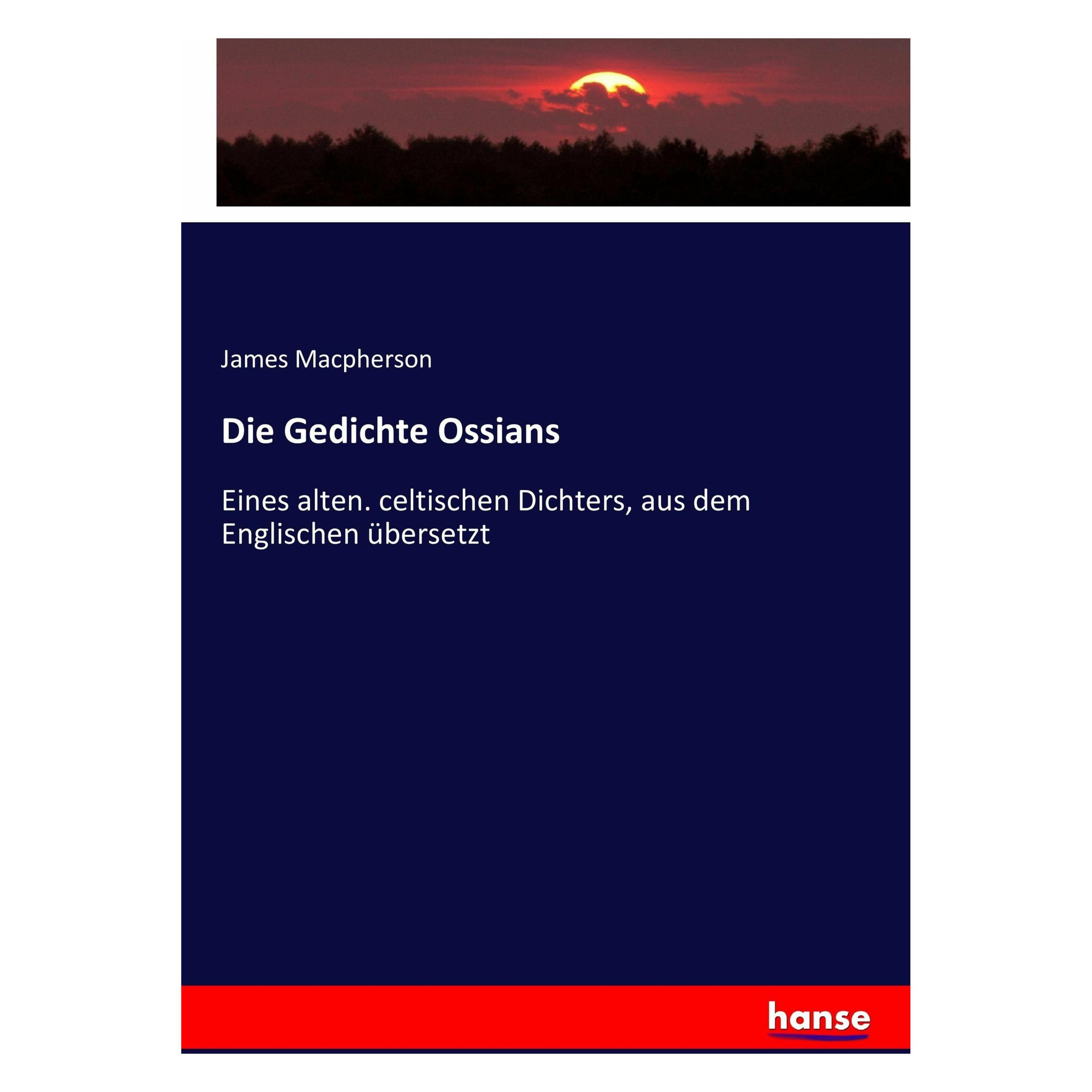 Hansebooks Die Gedichte Ossians (Deutsch, James Macpherson) (55900248)